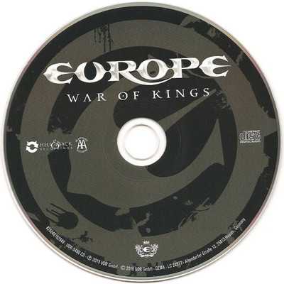 Europe  War Of Kings; Special Edition : CD